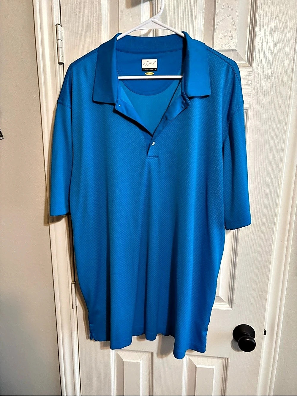 Greg Norman Play Dry Men's Polo Blue XL Like New